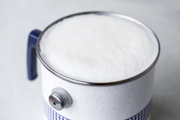 boiled milk