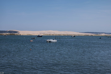 Fototapeta na wymiar Mer et dune du Pyla