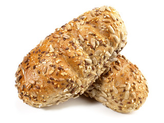 Vollkornbrötchen mit Kerne