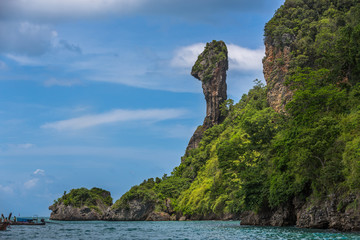 Naklejka premium Chicken Island Thailande Krabi