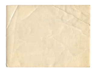 Obraz premium Vintage style brown old paper texture or background, with uneven torn edges.