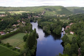 Vallée du Lot, Quercy, France, château de Cenevières