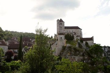 Fototapeta na wymiar village de Saint Cirq Lapopie, France