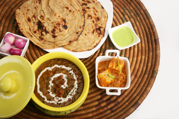 Masala Paneer with Dal Makhani