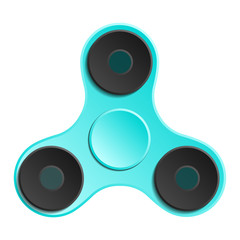 Hand spinner edc. Fidget toy for increased focus, stress relief. Rasterized copy