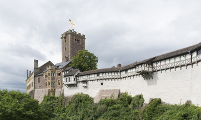 Fototapeta na wymiar Hinweisschild in Eisenach - Thüringen