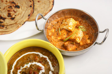 Masala Paneer with Dal Makhani