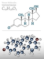 Testosterone Molecule Image