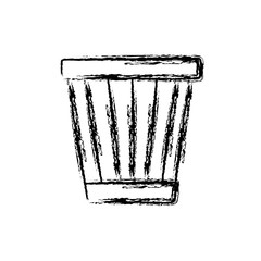trash bucket icon