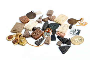 Thai Buddha amulet a kind of Thai Buddhist blessed item. It is used for raising funds in order to...