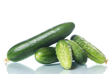 Fresh natural organic cucumber