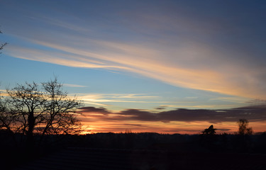 Obraz premium couché de soleil en Vendée