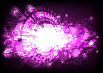 Abstract digital technology background