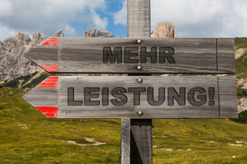 Mehr Leistung