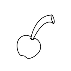 cherry fruit icon