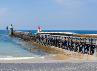 Fototapeta premium Estacade cap breton 