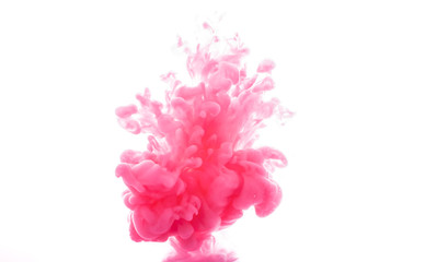 Naklejka premium Ink in water. abstract background