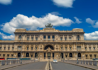 The Palace of Justice in Rome.