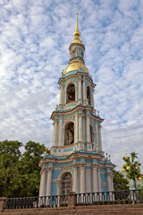 Fototapeta na wymiar Chapel of St. Nicholas Naval Cathedral in Saint-Petersburg, Russia.