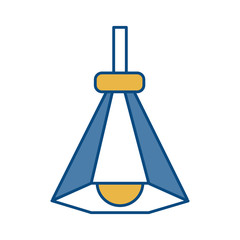 Naklejka premium lamp icon image