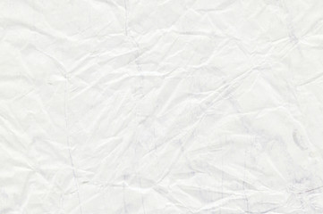 White creased paper texture background 