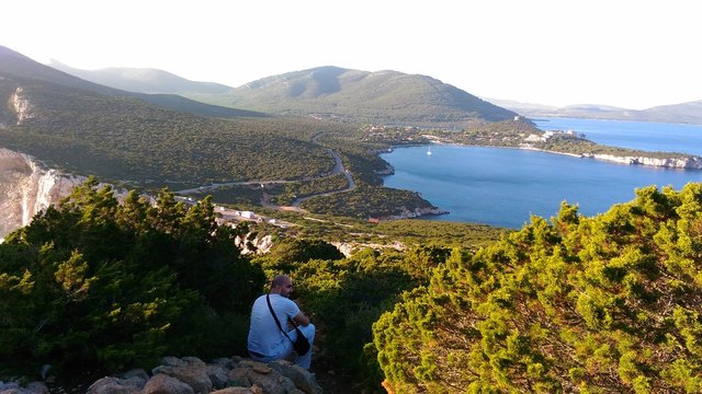Cap caccia, grottes neptune, marche, alghero, sassari, sardaigne, italie, mer, vague, falaise, rocher, paysage, voyage