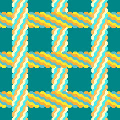 seamless braid pattern.