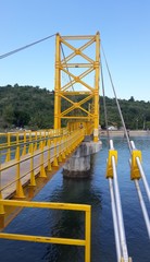 Yellow bridge nusa bali