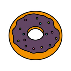 Fototapeta premium sweet donut icon