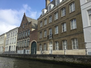 Naklejka premium Bruges cannaux