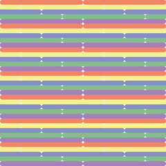 Abstract seamless geometric pattern. Harmony colors. Colored stripes