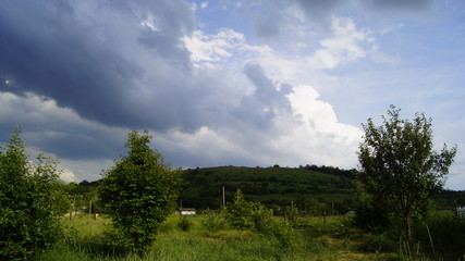 Obraz premium landscape sky nature blue summer