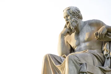 Foto auf Acrylglas Historisches Monument Sokrates