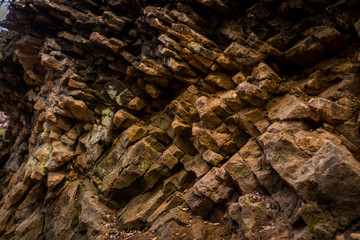 Gesteinsformationen im Teutoburger Wald