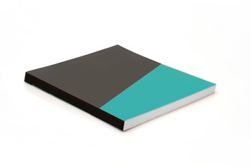 Book on white background