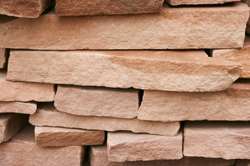 Loosely Stacked Sandstone Blocks