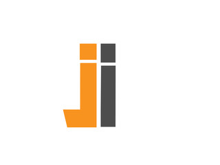 JI Initial Logo for your startup venture