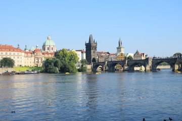 Fototapeta na wymiar Pont Charles - Prague