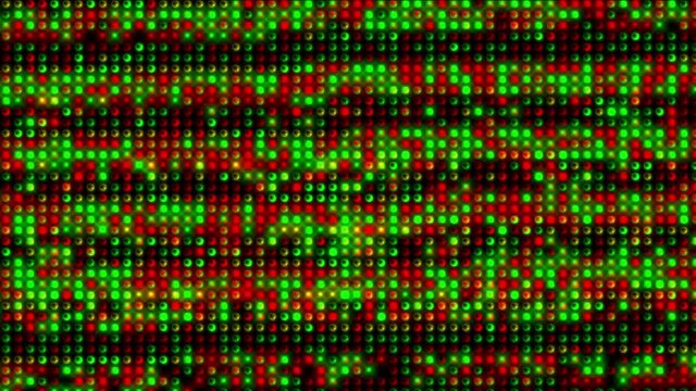 4k Abstract particles dots beads grid info background,screen moniter,led neon Scanning big data,detect electronics technology high tech information backdrop.