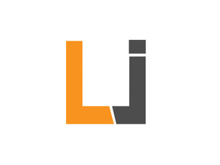 LJ Initial Logo for your startup venture