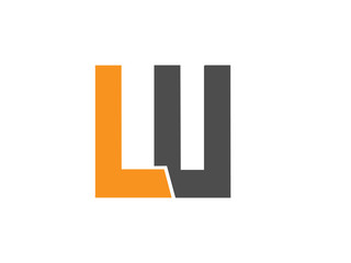 LU Initial Logo for your startup venture
