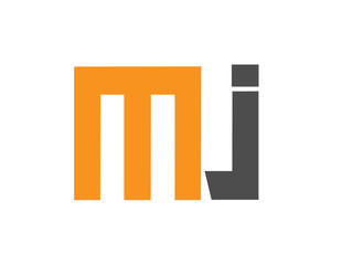 MJ Initial Logo for your startup venture