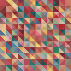 Abstract background with colorful pyramids shape