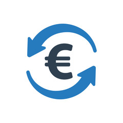 Euro Exchange Icon