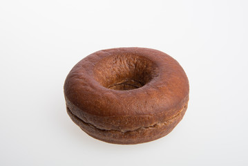 donut or fresh donut on a background.