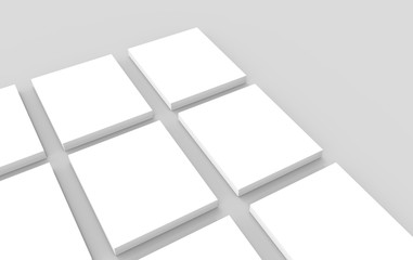 Blank books template