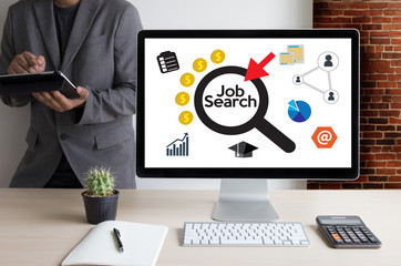  Job Search Businessman Human Online Job Resources Search join us Recruitment