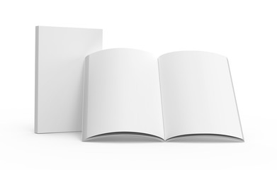 Blank book template