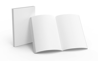 Blank book template