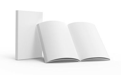 Blank book template
